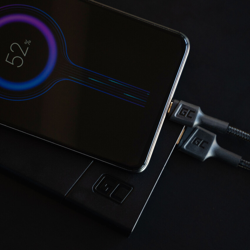 Green Cell kabel GC PowerStream USB-A - Micro USB 120cm Ultra Charge, QC 3.0 (KABGC20)