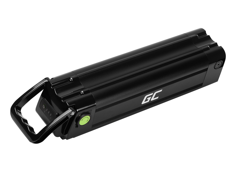 GC Silverfish baterija za Ebike Elektrofahrrad mit 36V 10.4Ah 374Wh XLR 3 Pin polnilec za Zündapp, u.a. (EBIKEGCFSF36V10A)