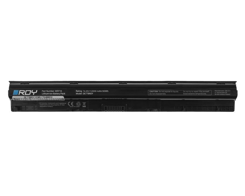 RDY Laptop baterija M5Y1K za Dell Inspiron 15 3568 3555 3558 5551 5552 5555 5558 5559 17 5755 5758 5759 Vostro 3558 3568 (DE77BRDY)