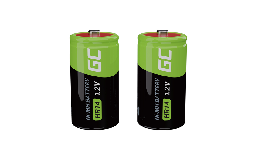 Green Cell baterijas 4x C R14 HR14 Ni-MH 1.2V 4000mAh (GR14)