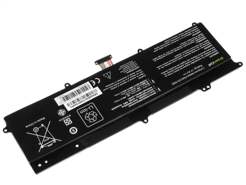 Green Cell baterija C21-X202 za Asus X201E F201E VivoBook F202E Q200E S200E X202E (AS88)