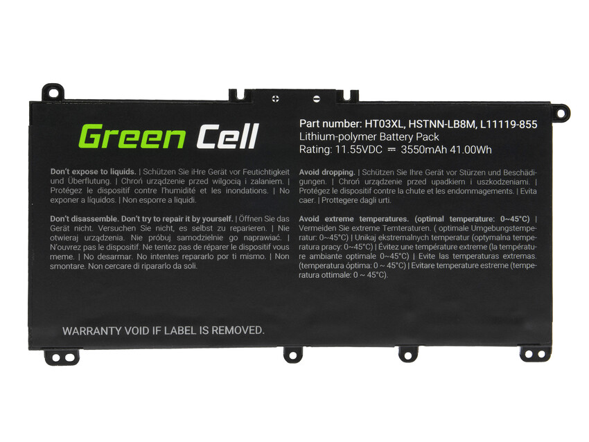 Green Cell baterija HT03XL L11119-855 za HP 250 G7 G8 255 G7 G8 240 G7 G8 245 G7 G8 470 G7, HP 14 15 17, HP Pavilion 14 15 (HP163)