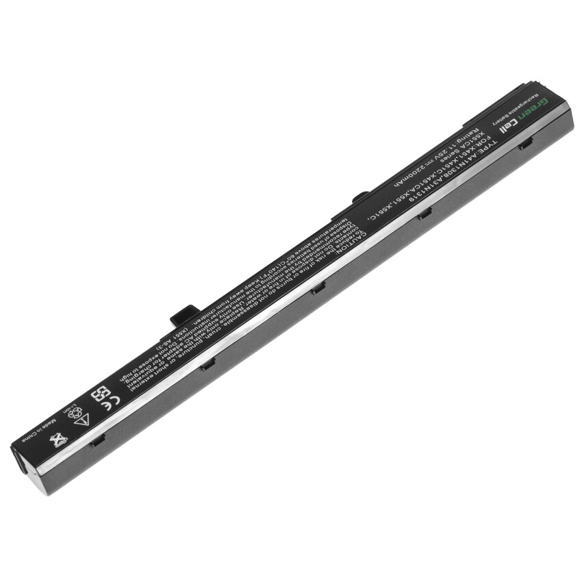 Green Cell baterija A31N1319 A41N1308 za Asus X551 X551C X551CA X551M X551MA X551MAV F551 F551C F551M R512C R512CA R553L (AS90)