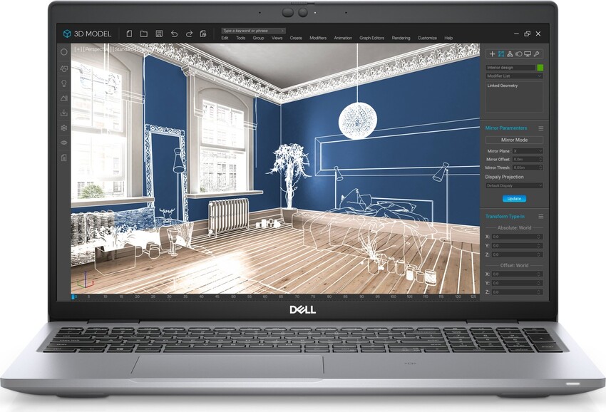 Prenosnik Dell Precision 3560 / i5 / RAM 16 GB / SSD Disk / 15,6″ HD