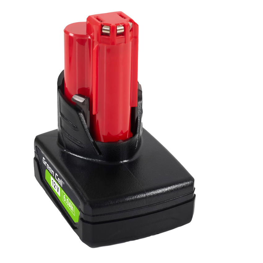 Green Cell baterija za Milwaukee M12 12V 6Ah nadomestna baterija M12 B6 4932451395 (PTML12V6)