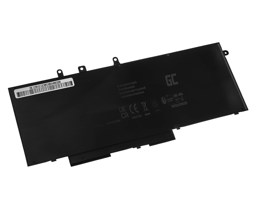 Green Cell baterija 93FTF GJKNX za Dell Latitude 5280 5290 5480 5490 5491 5495 5580 5590 5591 Precision 3520 3530 (DE128V2)