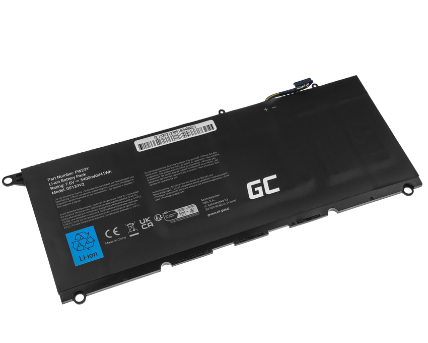 Green Cell baterija PW23Y za Dell XPS 13 9360 (DE133V2)