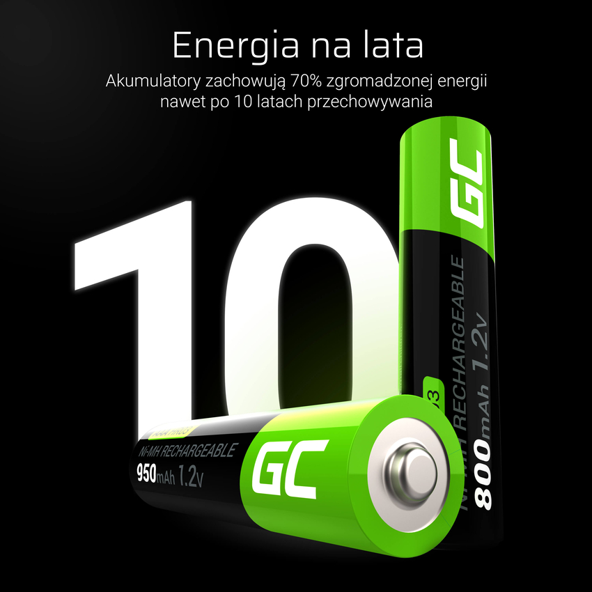 Green Cell 4x AAA HR03 950mAh baterija (GR12)