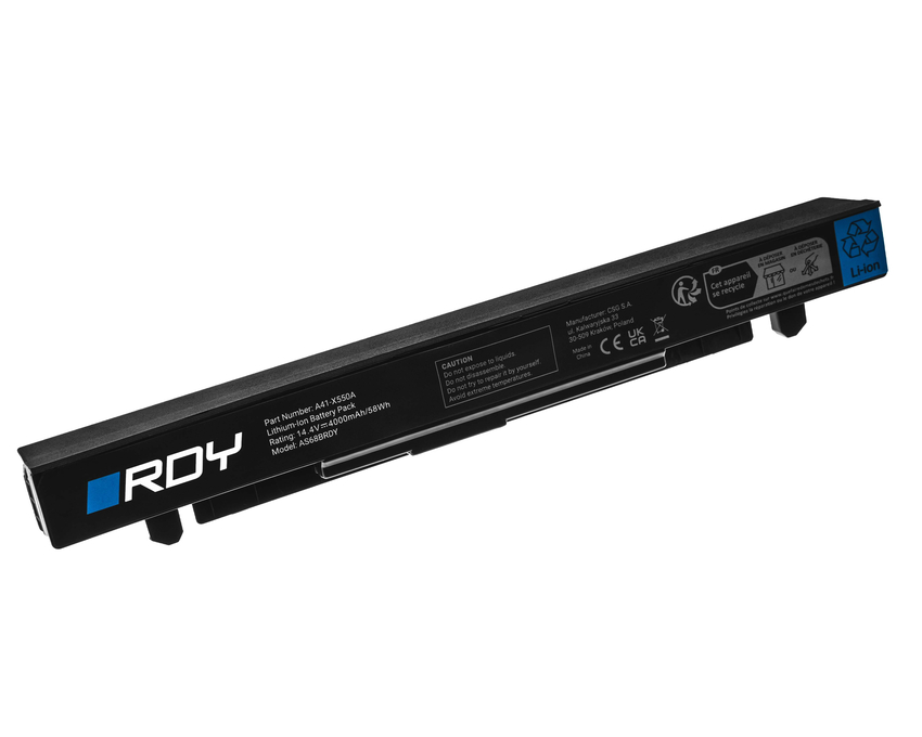 baterija RDY A41-X550A to Asus A550 F550J F550L R510 R510C R510J R510JK R510L (AS68BRDY)