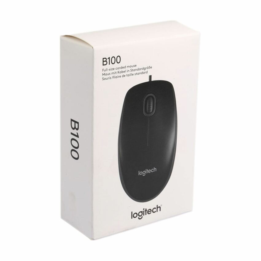 Miška USB Logitech B100
