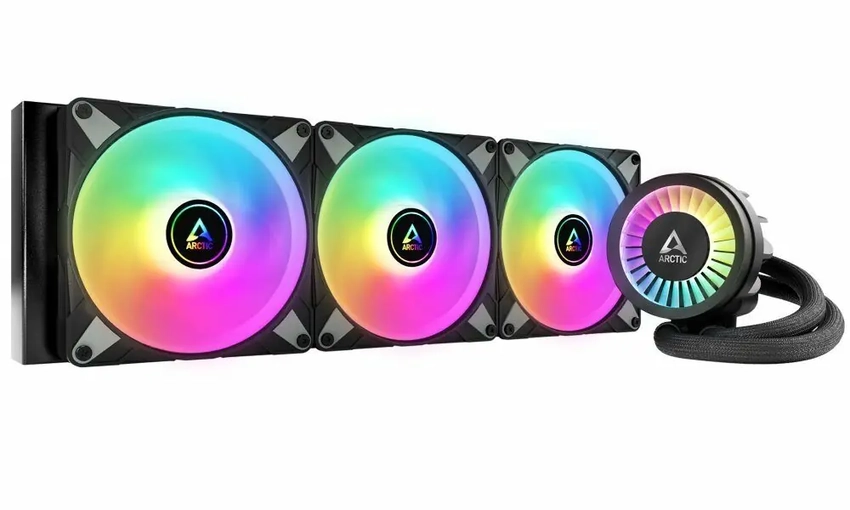 Vodno hlajenje za procesor Arctic Liquid Freezer III 420 A-RGB Black