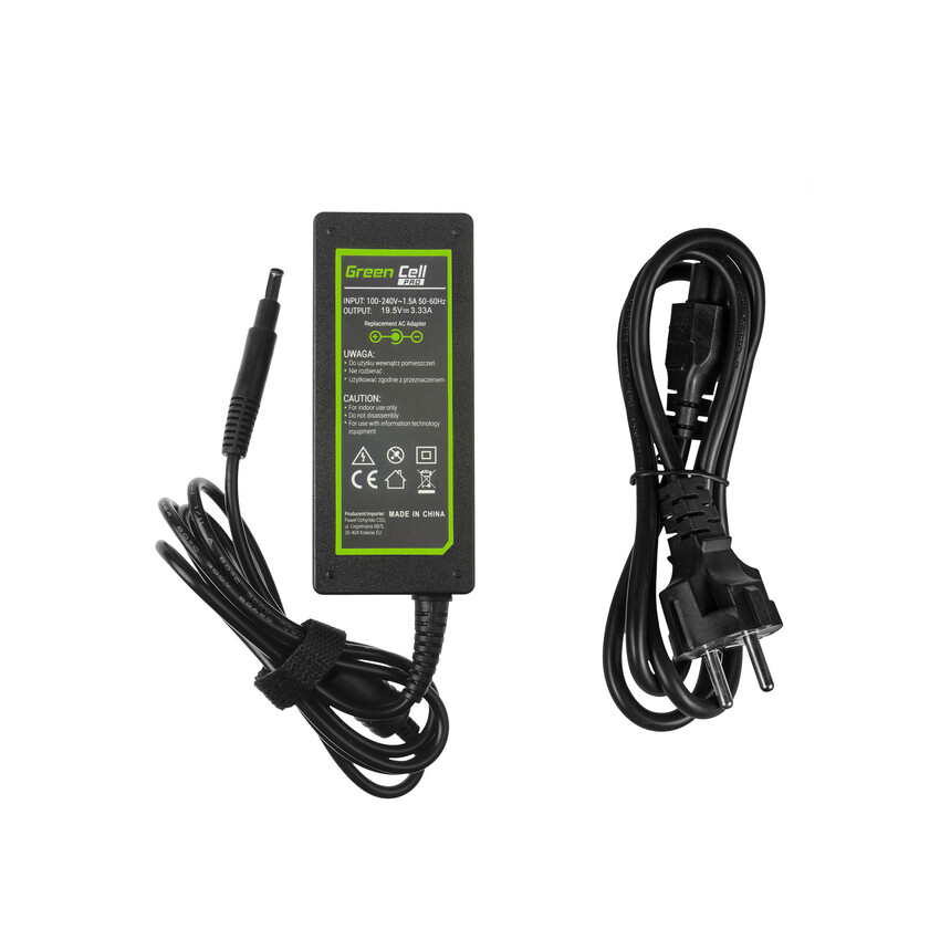 Green Cell PRO polnilec / AC Adapter 19.5V 3.33A 65W za HP Pavilion 15-B 15-B020EW 15-B020SW 15-B050SW 15-B110SW HP Envy 4 6 (AD42P)