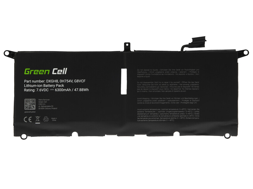 Green Cell baterija DXGH8 za Dell XPS 13 9370 9380, Dell Inspiron 13 3301 5390 7390, Dell Vostro 13 5390 (DE143)