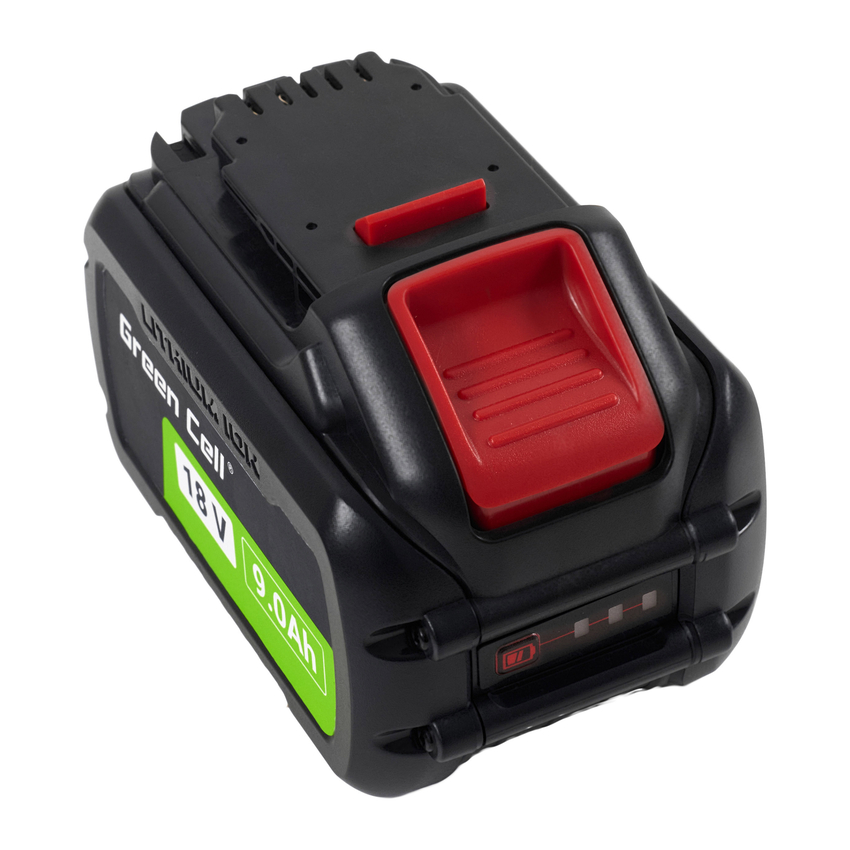 Green Cell baterija za DeWalt XR 18V 9Ah Replacement za DCB182 DCB184 (PTDW18V9)