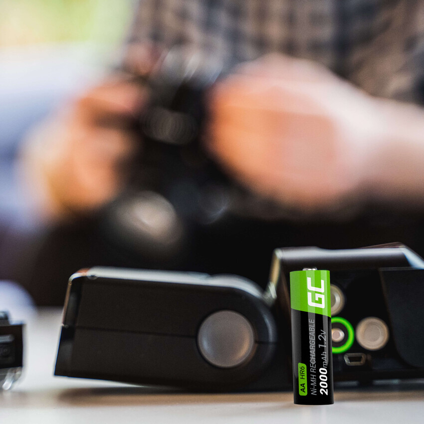 Green Cell Rechargeable baterijas 2x AA HR6 2000mAh (GR06)