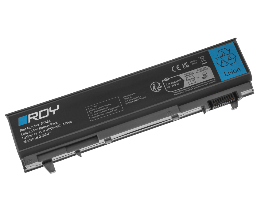 baterija RDY PT434 W1193 to Dell Latitude E6400 E6410 E6500 E6510 E6400 (DE09BRDY)