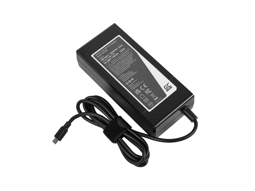 polnilec / AC Adapter Green Cell PRO 20V 3.25A 65W za Lenovo Yoga 4 Pro 700-14ISK 900-13ISK 900-13ISK2 (AD140P)