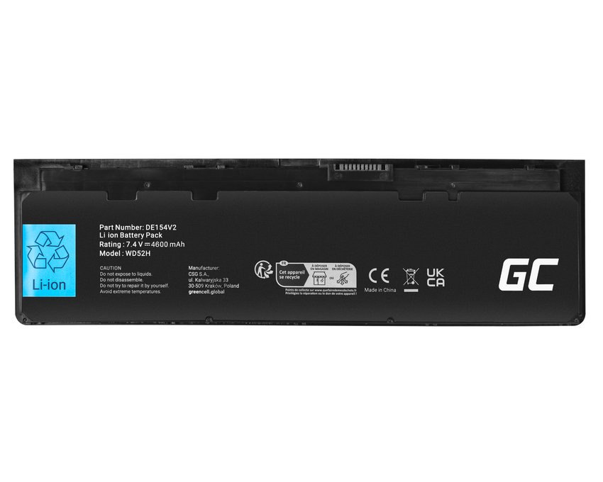 Green Cell Laptop baterija WD52H VFV59 za Dell Latitude E7240 E7250 (DE154V2)